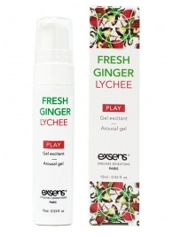 Возбуждающий гель Fresh Ginger Lychee Arousal Gel - 15 мл. - Exsens - купить с доставкой в Нижневартовске