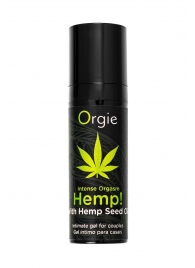 Возбуждающий интимный гель для пар ORGIE Hemp Intense Orgasm - 15 мл. - ORGIE - купить с доставкой в Нижневартовске Возбуждающий интимный гель для пар ORGIE Hemp Intense Orgasm - 15 мл. - ORGIE - купить с доставкой в Нижневартовске