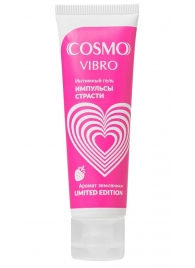 Возбуждающий гель на водно-силиконовой основе Cosmo Vibro с ароматом земляники - 50 гр. - Биоритм - купить с доставкой в Нижневартовске