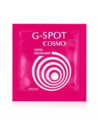 Стимулирующий интимный крем для женщин Cosmo G-spot - 2 гр. - Биоритм - купить с доставкой в Нижневартовске