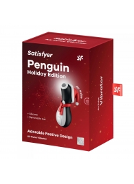 Вакуум-волновой стимулятор клитора Penguin Holiday Edition - Satisfyer в Нижневартовске Вакуум-волновой стимулятор клитора Penguin Holiday Edition - Satisfyer