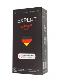 Презервативы EXPERT Surprise Mix - 12 шт.(+3 в подарок) - Expert - купить с доставкой в Нижневартовске