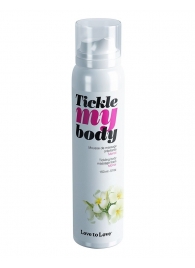 Массажная хрустящая пенка Tickle My Body Monoi с ароматом моной - 150 мл. - Love to Love - купить с доставкой в Нижневартовске