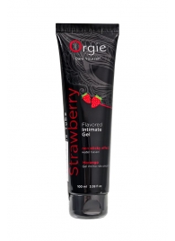 Интимный гель на водной основе Lube Tube Strawberry с клубничным вкусом - 100 мл. - ORGIE - купить с доставкой в Нижневартовске