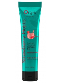 Съедобный интимный гель Orgie Lube Tube Cocktail Strawberry Mojito - 100 мл. - ORGIE - купить с доставкой в Нижневартовске