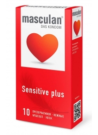 Презервативы Masculan Sensitive plus - 10 шт. - Masculan - купить с доставкой в Нижневартовске