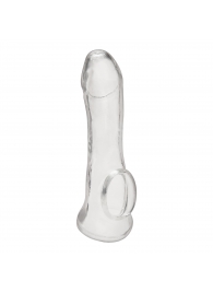 Прозрачная насадка на пенис Transparent Penis Enhancing Sleeve Extension - 15,9 см. - BlueLine - в Нижневартовске купить с доставкой