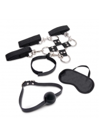 Набор для фиксации из 7 предметов Hogtie   Ball Gag Kit - Lux Fetish - купить с доставкой в Нижневартовске