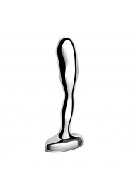 Стальной стимулятор простаты Stainless Steel Prostate Plug - 11,5 см. - b-Vibe - в Нижневартовске купить с доставкой