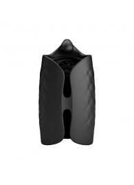 Черный мастурбатор с вибростимуляцией головки Black Glans Trainer - Baile - в Нижневартовске купить с доставкой