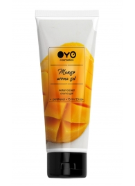 Лубрикант на водной основе OYO Aroma Gel Mango с ароматом манго - 75 мл. - OYO - купить с доставкой в Нижневартовске