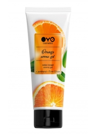 Лубрикант на водной основе OYO Aroma Gel Orange с ароматом апельсина - 75 мл. - OYO - купить с доставкой в Нижневартовске