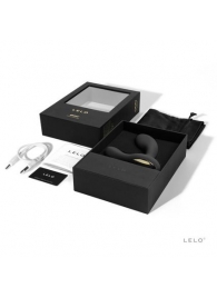 Чёрный перезаряжаемый стимулятор простаты Bruno Black - Lelo - в Нижневартовске купить с доставкой