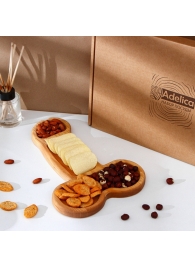 Деревянное блюдо для подачи в форме члена (32,5 х 20 х 1,7 см) - Сима-Ленд - купить с доставкой в Нижневартовске