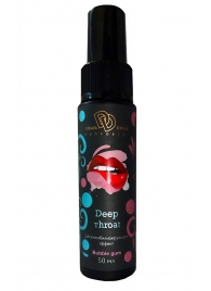 Спрей для горла Deep Throat с десенсибилизирующим эффектом и вкусом бабл-гам - 50 мл. - БиоМед - купить с доставкой в Нижневартовске