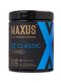 Классические презервативы MAXUS Classic - 12 шт. - Maxus - купить с доставкой в Нижневартовске