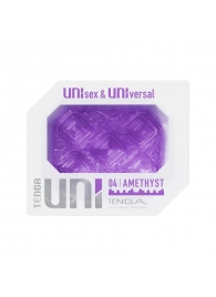 Фиолетовый мастурбатор-стимулятор Tenga Uni Amethyst - Tenga - в Нижневартовске купить с доставкой