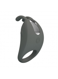 Серое эрекционное кольцо с вибрацией Master Ring - Baile - в Нижневартовске купить с доставкой