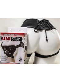 Универсальные трусики Harness UNI strap с корсетом - LOVETOY (А-Полимер) - купить с доставкой в Нижневартовске