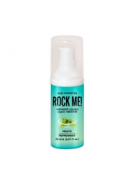 Жидкий вибратор Nuei Rock Me! с ароматом мяты - 20 мл. - Nuei cosmetics - купить с доставкой в Нижневартовске