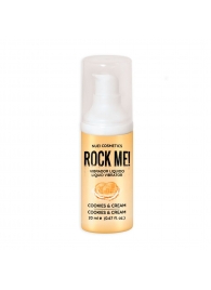 Жидкий вибратор Nuei Rock Me! с ароматом печенья и сливок - 20 мл. - Nuei cosmetics - купить с доставкой в Нижневартовске