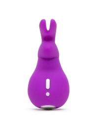 Фиолетовый клиторальный вибратор в форме зайчика - Happy Rabbit в Нижневартовске Фиолетовый клиторальный вибратор в форме зайчика - Happy Rabbit