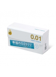 Увлажнённые презервативы Sagami Original 0.01 Extra Lub - 12 шт. - Sagami - купить с доставкой в Нижневартовске