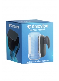 Инновационный робот-мастурбатор Black Knight с функцией пенетрации - Amovibe - в Нижневартовске купить с доставкой