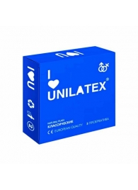 Классические презервативы Unilatex Natural Plain - 3 шт. - Unilatex - купить с доставкой в Нижневартовске