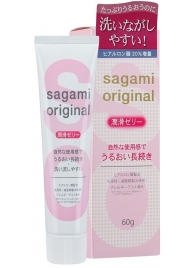 Гель-смазка на водной основе Sagami Original - 60 гр. - Sagami - купить с доставкой в Нижневартовске