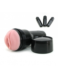 Мастурбатор-вагина Fleshlight - Vibro Pink Lady Touch с вибрацией - Fleshlight - в Нижневартовске купить с доставкой