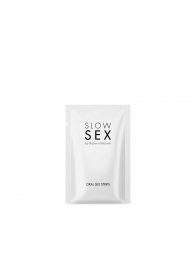 Полоски для орального секса Slow Sex Oral Sex Strips - 7 шт. - Bijoux Indiscrets - купить с доставкой в Нижневартовске