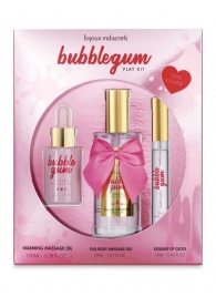 Набор средств для массажа и ласк Bubblegum Play Kit - Bijoux Indiscrets - купить с доставкой в Нижневартовске