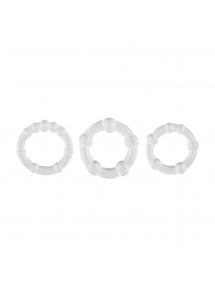 Набор из 3 эрекционных колец Erection Rings Set - Selopa - в Нижневартовске купить с доставкой