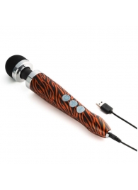 Беспроводной wand-вибратор Doxy Die Cast 3R с тигровым принтом на рукояти - 28 см. - Doxy в Нижневартовске Беспроводной wand-вибратор Doxy Die Cast 3R с тигровым принтом на рукояти - 28 см. - Doxy