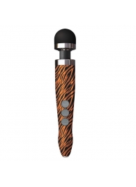 Беспроводной wand-вибратор Doxy Die Cast 3R с тигровым принтом на рукояти - 28 см. - Doxy в Нижневартовске Беспроводной wand-вибратор Doxy Die Cast 3R с тигровым принтом на рукояти - 28 см. - Doxy