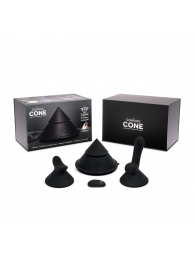 Конусный вибромассажер Cowgirl Cone с 2 насадками - CowGirl - купить с доставкой в Нижневартовске