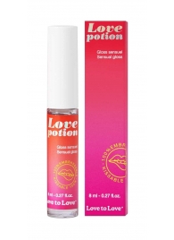 Возбуждающий блеск для губ Love Potion - 8 мл. - Love to Love - купить с доставкой в Нижневартовске