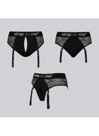 Трусики для фиксации насадок Strap-on-me Harness Lingerie Diva XS - Strap-on-me - купить с доставкой в Нижневартовске