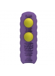 Фиолетовый мастурбатор Venus-X Twin balls - Baile - в Нижневартовске купить с доставкой