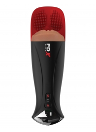 Мастурбатор-вагина в колбе с вибрацией Fuck-O-Matic Pro XL - Pipedream - в Нижневартовске купить с доставкой
