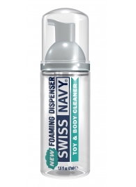 Очищающая пенка для игрушек и тела Toy   Body Cleaner Foamer - 47 мл. - Swiss navy - купить с доставкой в Нижневартовске
