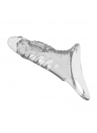 Прозрачная насадка на пенис - 22 см. - Baile - в Нижневартовске купить с доставкой