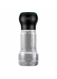Набор PowerBlow   Feel Pocket Stroker Crystal: мастурбатор и интерактивная насадка - Kiiroo - в Нижневартовске купить с доставкой