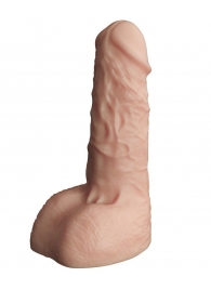 Телесный фаллоудлинитель с мошонкой Cock Next - 17 см. - LOVETOY (А-Полимер) - в Нижневартовске купить с доставкой