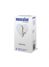 Особо тонкие презервативы Masculan Ultra Fine - 21 шт. - Masculan - купить с доставкой в Нижневартовске