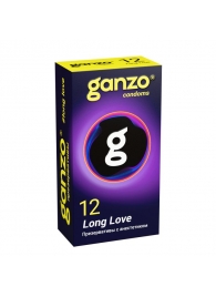 Презервативы с анестетиком для продления удовольствия Ganzo Long Love - 12 шт. - Ganzo - купить с доставкой в Нижневартовске