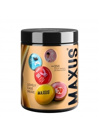 Точечные презервативы MAXUS 2000 Amazing Dots с железным кейсом - 12 шт. - Maxus - купить с доставкой в Нижневартовске