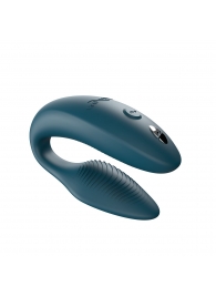 Зеленый вибратор для пар We-Vibe Sync 2 с пультом ДУ - We-vibe купить в Нижневартовске с доставкой в Orgasmix.ru Зеленый вибратор для пар We-Vibe Sync 2 с пультом ДУ - We-vibe