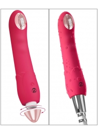 Малиновая насадка на душ с вибрацией Showers to orgasm - 20,1 см. - Orion - купить с доставкой в Нижневартовске Малиновая насадка на душ с вибрацией Showers to orgasm - 20,1 см. - Orion - купить с доставкой в Нижневартовске